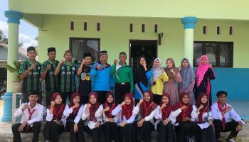 UKK KSR PMI Unit IAIN SAS Babel Gelar Sosialisasi PHBS di Madrasah Ibtidaiyah Al-Islam Kemuja