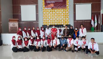UKK KSR PMI Unit IAIN SAS Bangka Belitung Gelar Pelatihan Gabungan Manajemen Tanggap Darurat Bencana KSR PMI Unit Perguruan Tinggi dan KSR Markas Se-Bangka Belitung