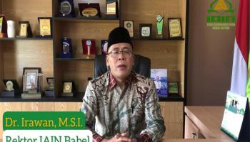 Video Ucapan Selamat Hari Raya Idul Fitri 1443 H oleh Rektor IAIN SAS Babel