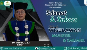 Wisuda IAIN SAS Bangka Belitung Ke- XXI