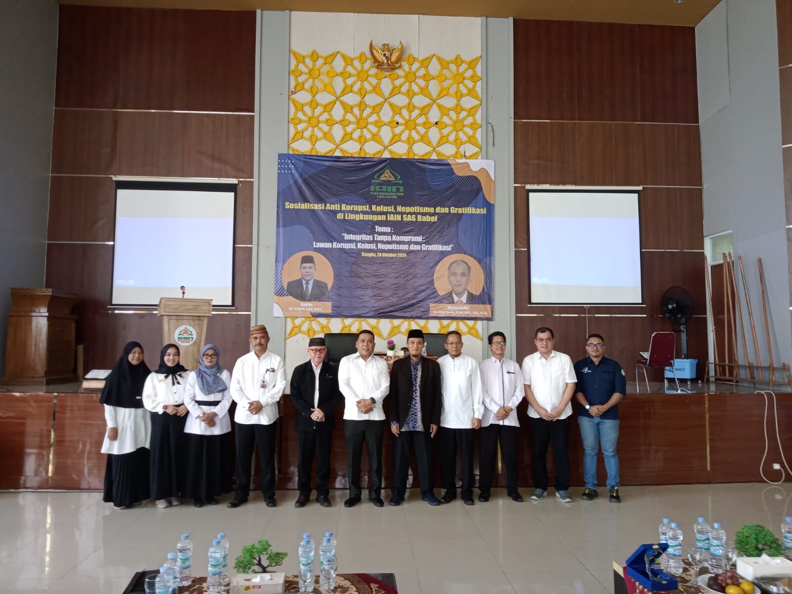 SPI IAIN SAS Babel Gelar Sosialisasi Anti Korupsi, Kolusi, Nepotisme dan Gratifikasi