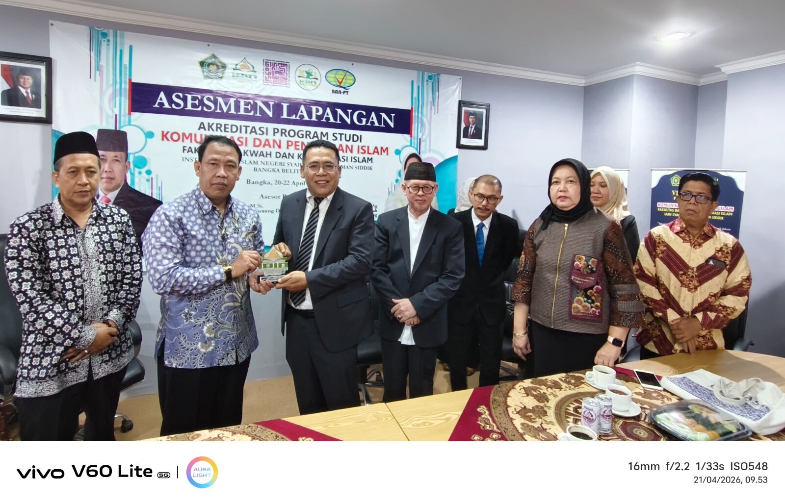 Target Akreditasi Unggul, Prodi KPI IAIN SAS Bangka Belitung Jalani Asesmen Lapangan BAN-PT