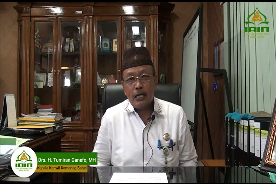 Testimoni Kepala Kanwil Kemenag Babel Terhadap Penerimaan Mahasiswa Baru IAIN SAS Babel Tahun 2022