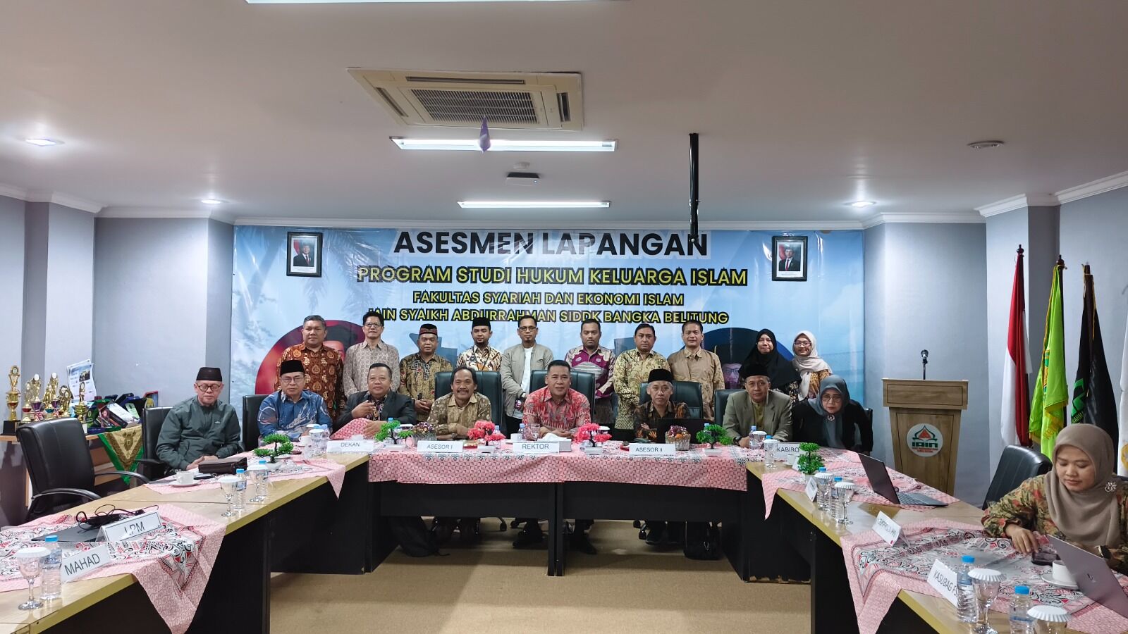 Tim Asesor BAN PT Lakukan Asesmen Lapangan Prodi Hukum Keluarga Islam