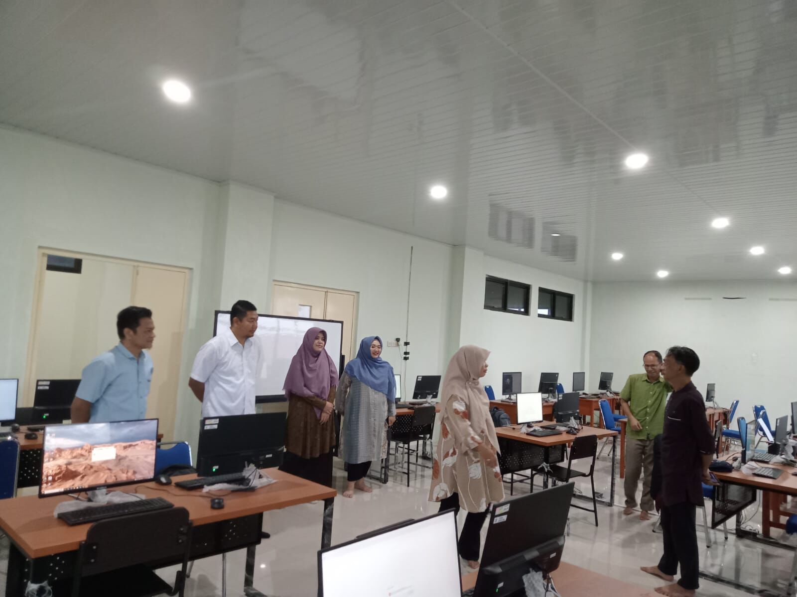 Tim SDMA IAIN SAS Babel Tinjau Lokasi SKTT Moderasi Beragama CPPPK Tahap 2