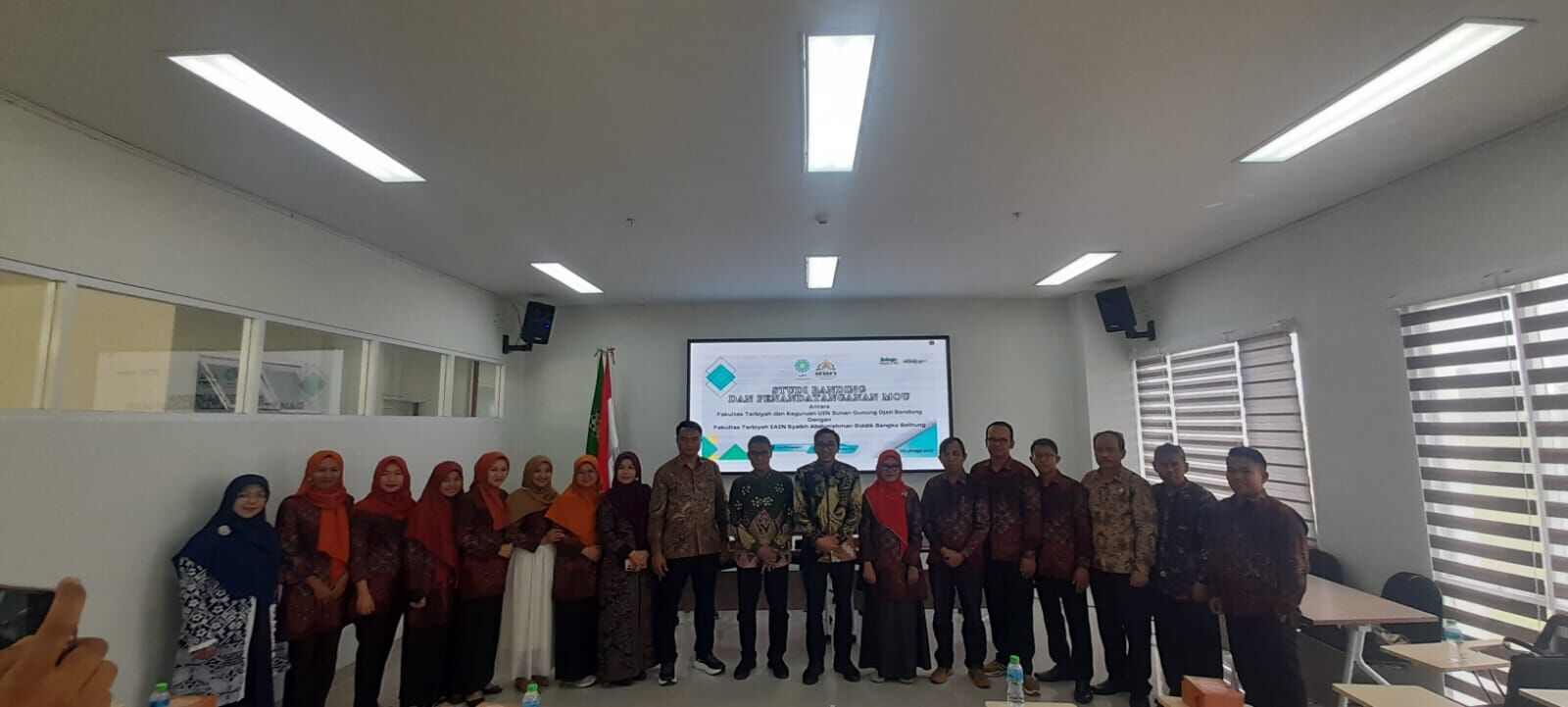 Tindaklanjut MoU, Fakultas Tarbiyah IAIN SAS Babel Lakukan MoA dengan FTK UIN Sunan Gunung Djati Bandung