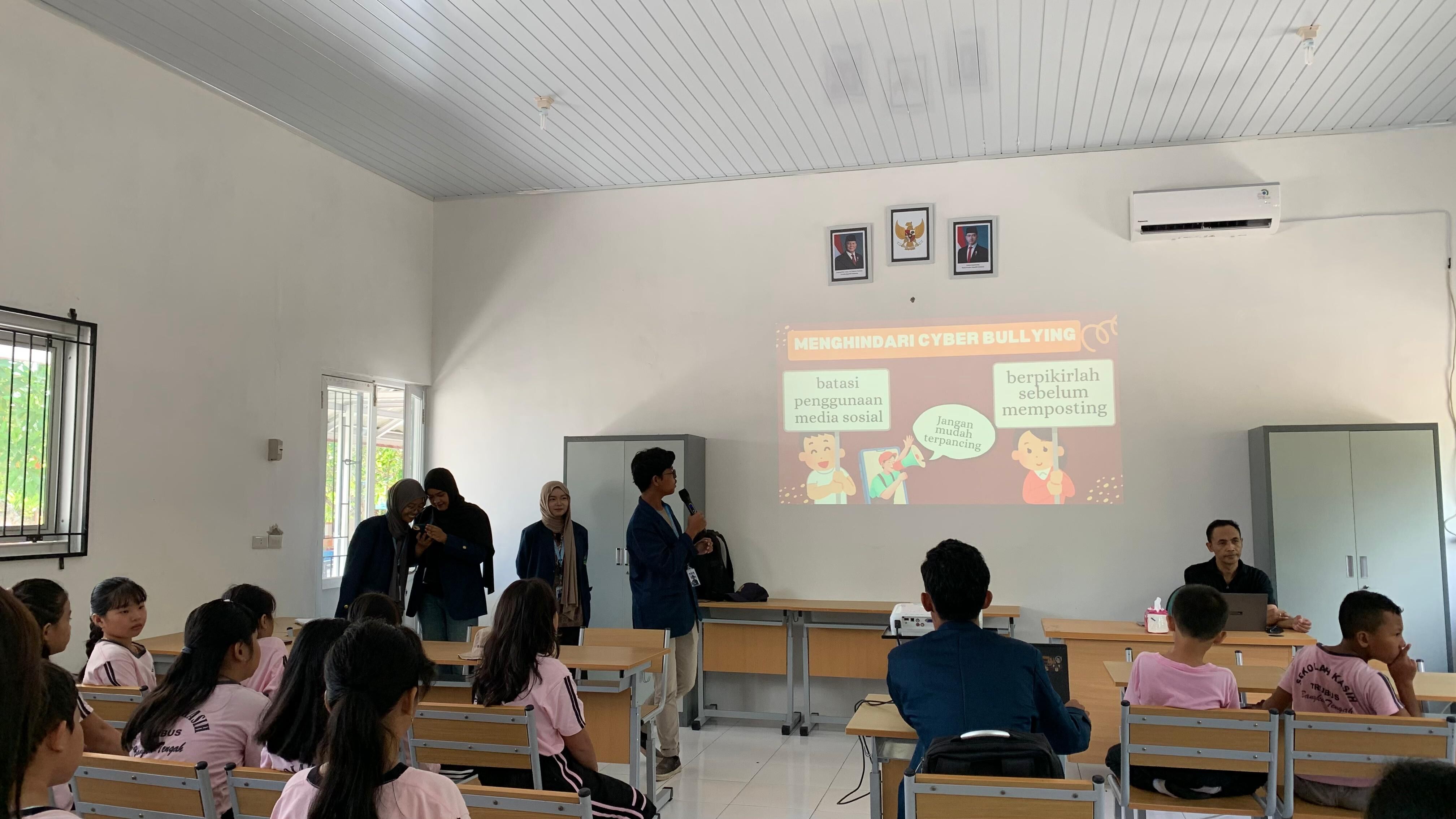 Tingkatkan Edukasi Stop-Bullying, KKN IAIN SAS Babel Kelompok 21 Gelar Sosialisasi di SD Kasih Trubus
