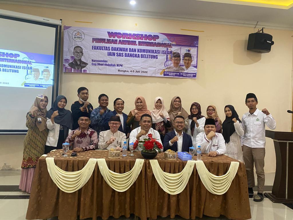 Tingkatkan Semangat Menulis, Dosen FDKI IAIN SAS Babel Selenggarakan Workshop Penulisan Artikel Internasional