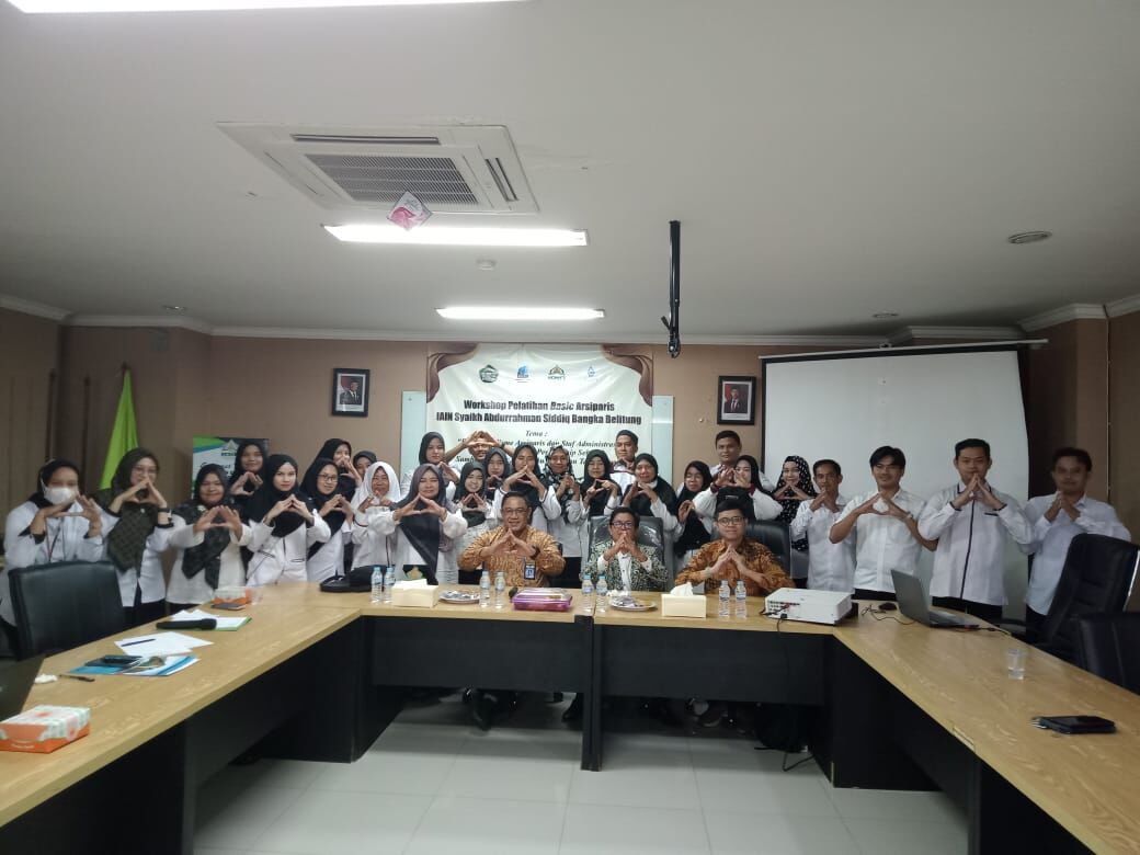 IAIN SAS Babel Gandeng ANRI Gelar Workshop Pelatihan Basic Arsiparis