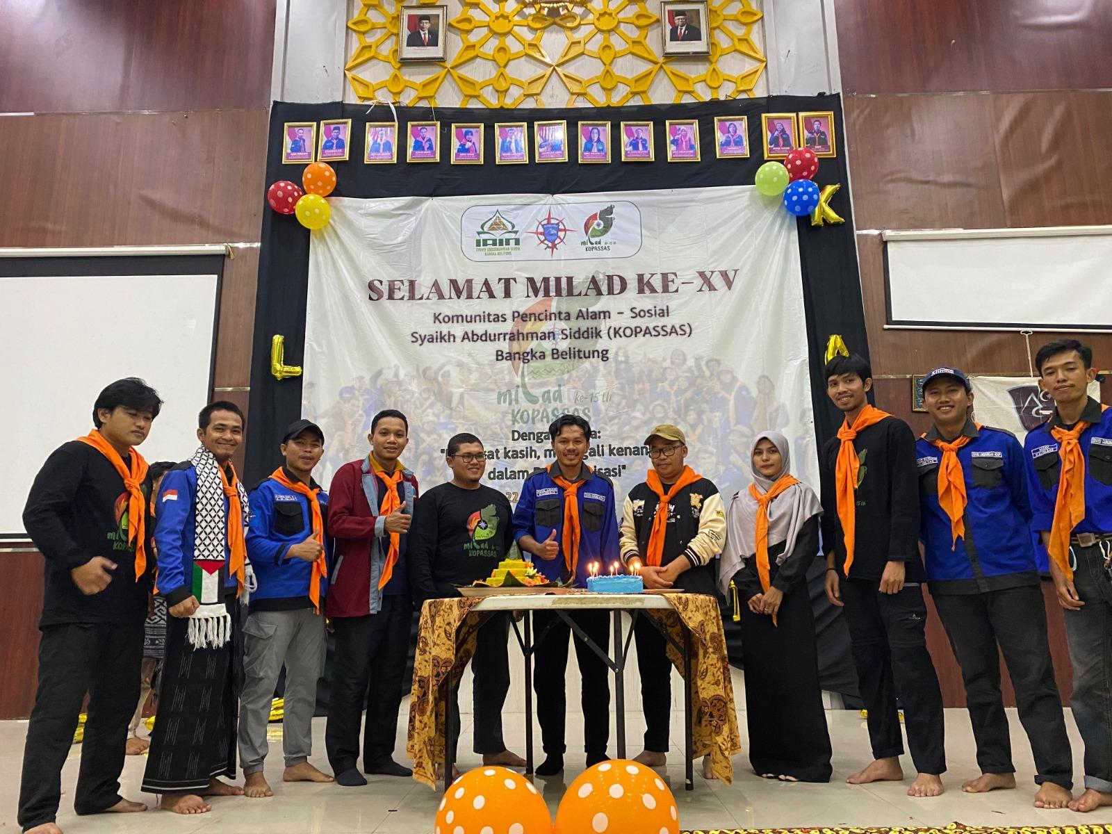 UKK Kopassas IAIN SAS Bangka Belitung Rayakan Milad Ke 15