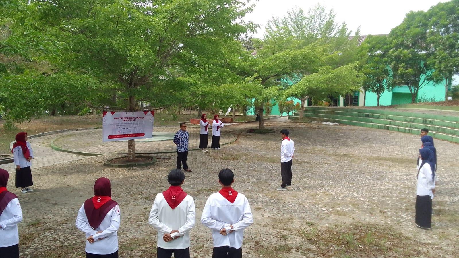 UKK KSR PMI IAIN SAS Babel Gelar Apel dan Pendidikan Lanjutan Angkatan XIV Tahun 2023