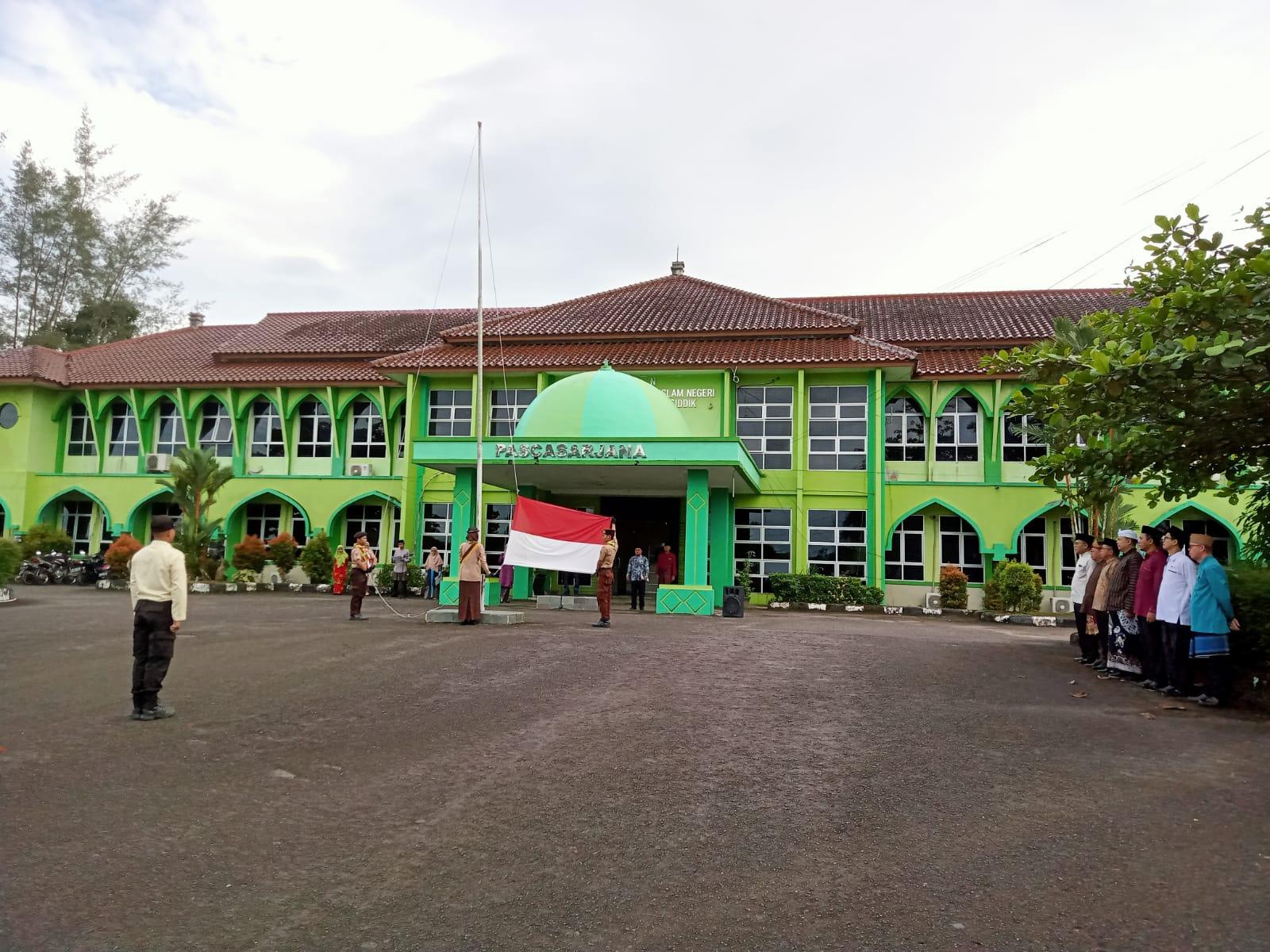 Upacara Hardiknas IAIN SAS Babel Berlangsung Khidmat