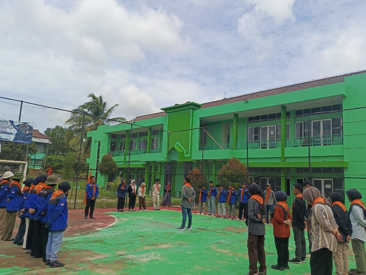 Upacara Pelepasan Peserta Pengembaraan Angkatan XVI Kopassas IAIN SAS Babel Ke Semarang