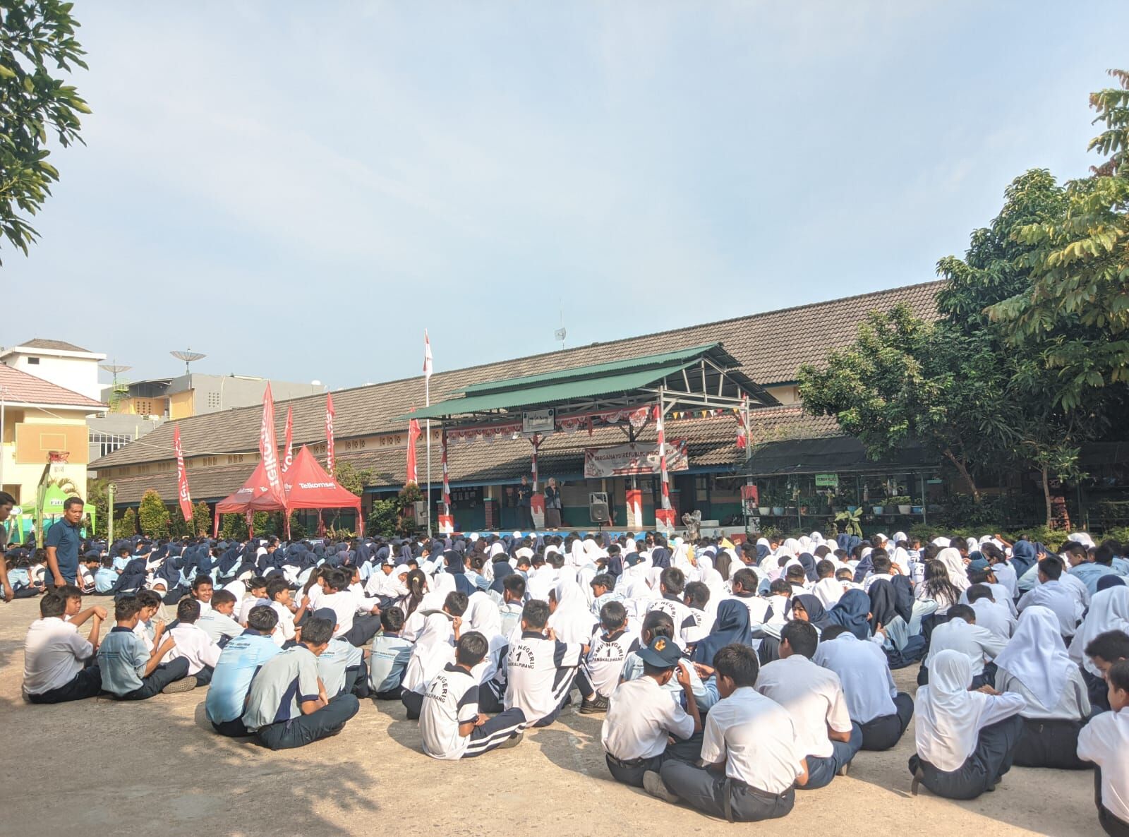 Upaya Pencegahan Kekerasan Terhadap Anak,  Mahasiswa PPL FDKI IAIN SAS Babel Mengadakan Sosialisasi di SMPN 1 Pangkalpinang