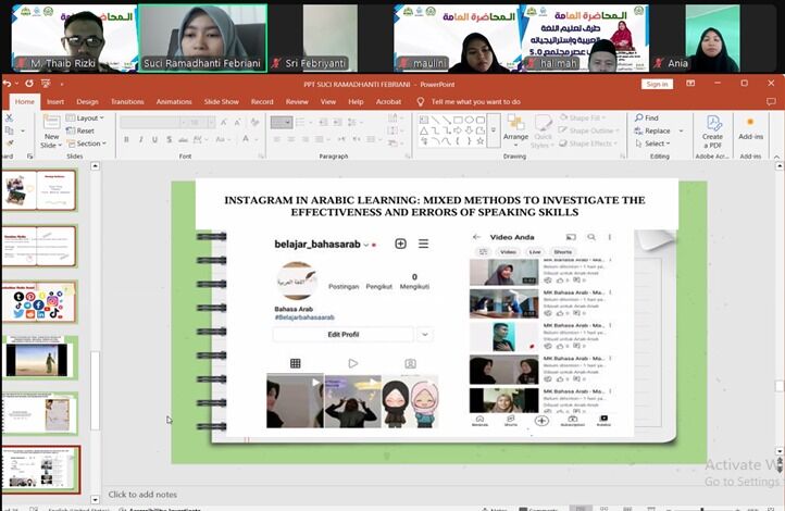 Upgrade Keilmuan Metodologi Pembelajaran Bahasa Arab, PBA IAIN SAS Babel Selenggarakan Kuliah Dosen Tamu Perdana Tahun 2025