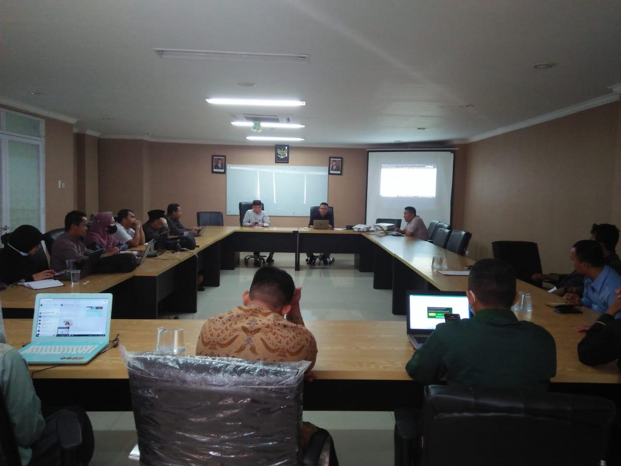 IAIN SAS Bangka Belitung Lakukan Koordinasi Pengisian E-SMS