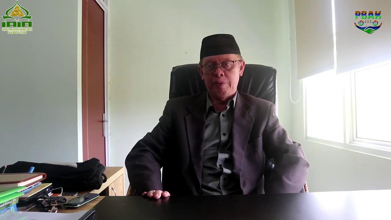 Wakil Rektor Bidang Akademik IAIN Syaikh Abdurrahman Siddik Bangka Belitung
