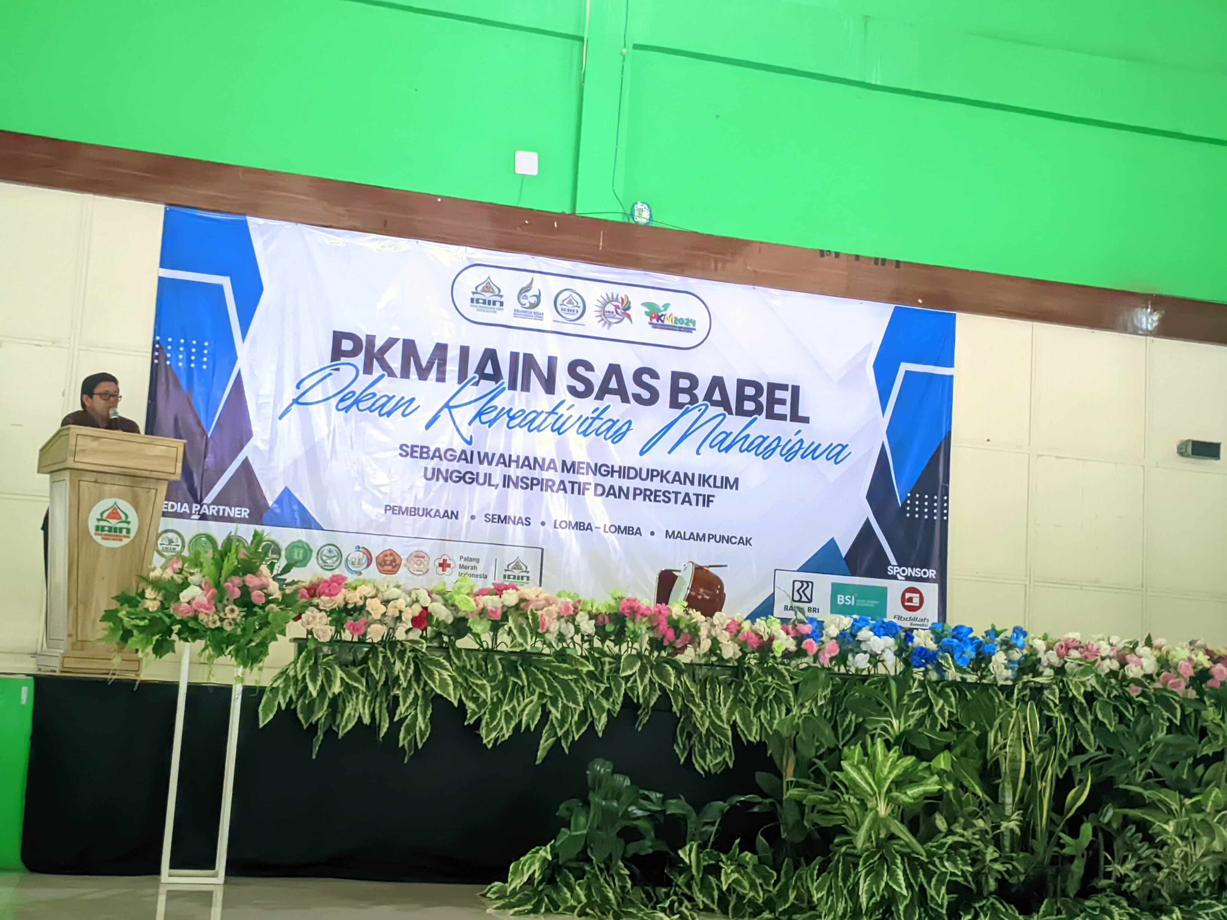 Wakil Rektor III Resmi Buka Pekan Kreativitas Mahasiswa Tahun 2024