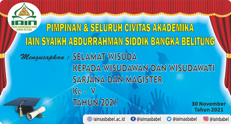 Wisuda IAIN SAS Babel