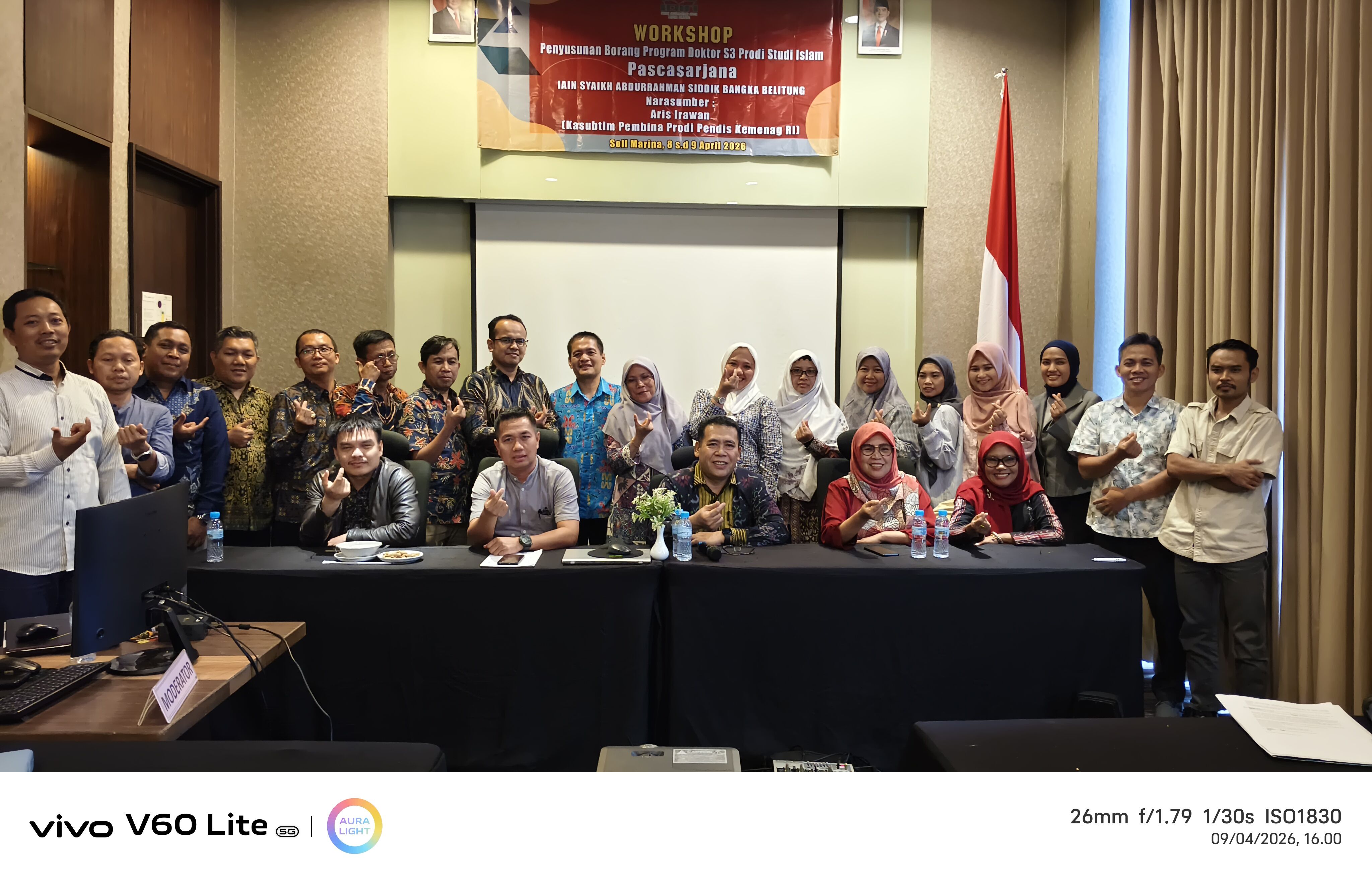 Workshop Penyusunan Visi, Misi, dan Borang Program Doktor (S3) Studi Islam Resmi Ditutup