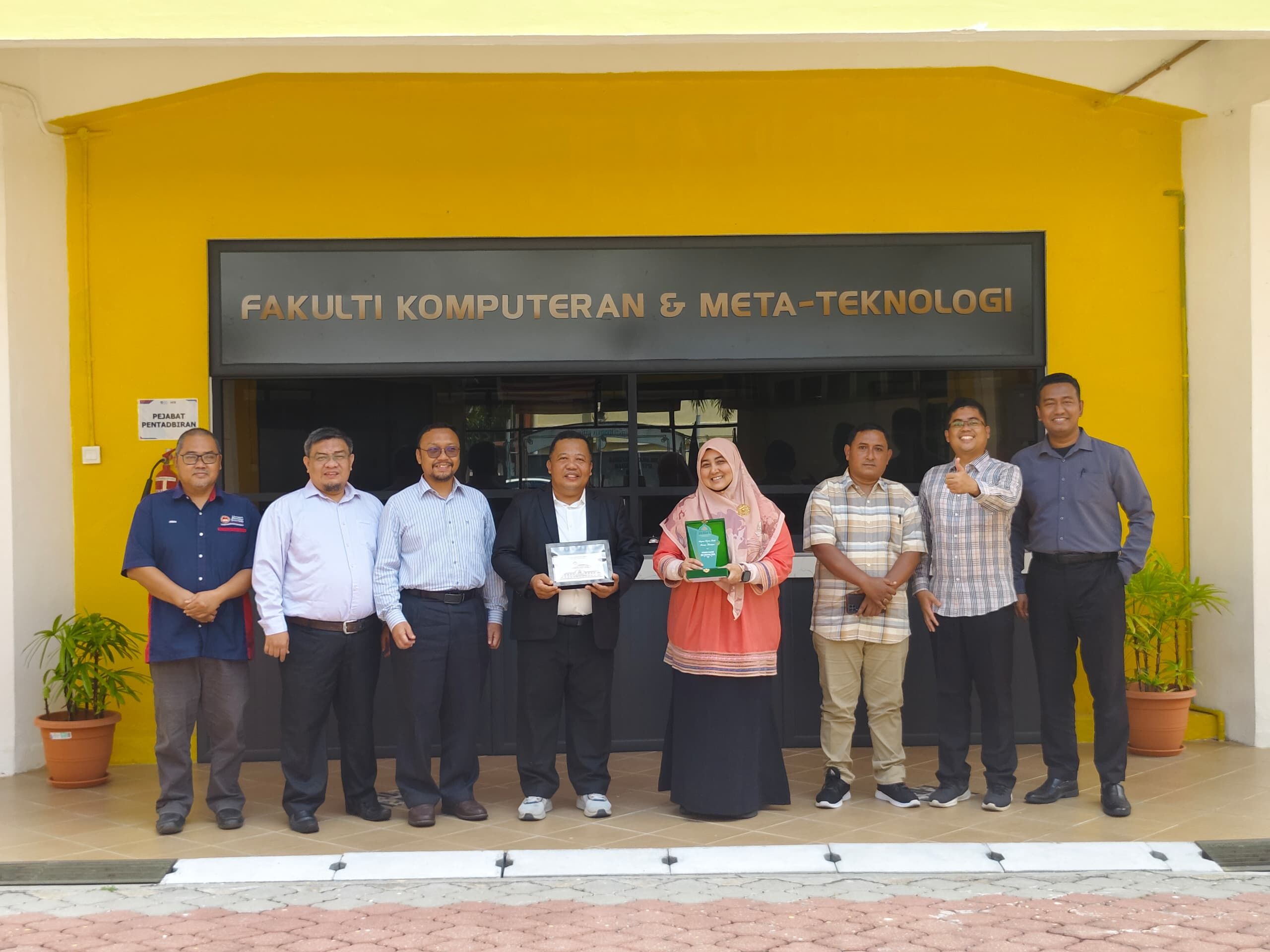 Wujud Kerjasama Internasional,  FSEI IAIN SAS Bangka Belitung Visiting Campus bersama Fakulti Komputeran dan Meta Teknologi-UPSI