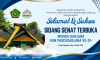 Selamat dan Sukses Sidang Senat Terbuka Wisuda Sarjana dan Pascasarjana ke - 24
