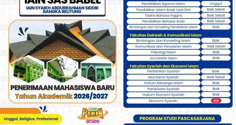 Brosur Penerimaan Mahasiswa Baru 2026