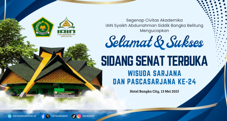 Selamat dan Sukses Sidang Senat Terbuka Wisuda Sarjana dan Pascasarjana ke - 24